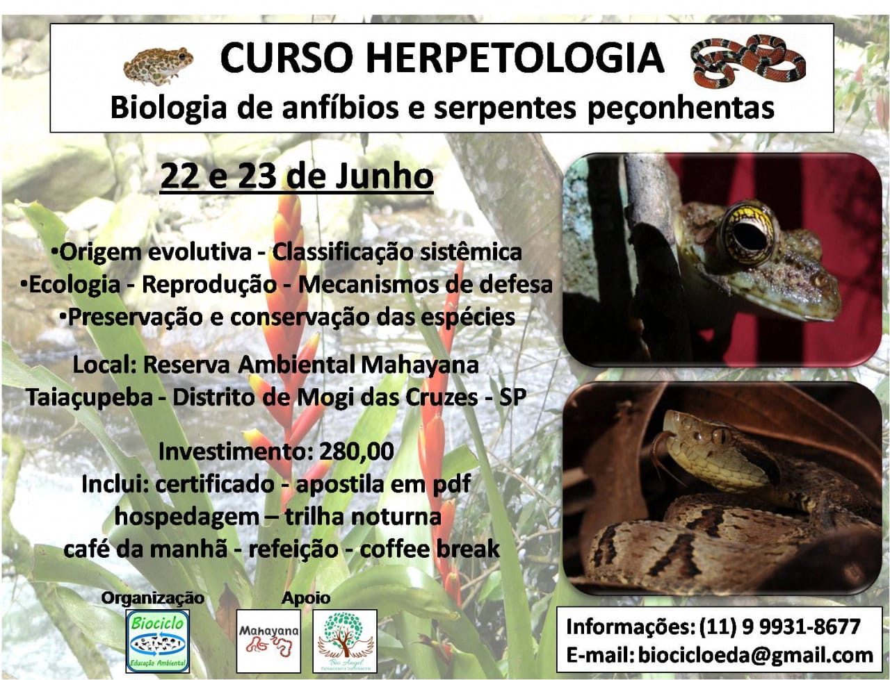 Curso de Herpetologia